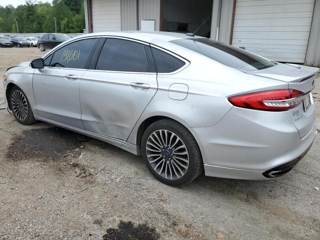 3FA6P0D90JR219501 - 2018 FORD FUSION TITANIUM/PLATINUM SILVER photo 2