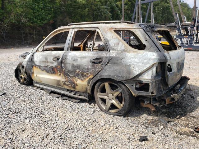 4JGDA7DB3DA158007 - 2013 MERCEDES-BENZ ML 550 4MATIC BURN photo 2