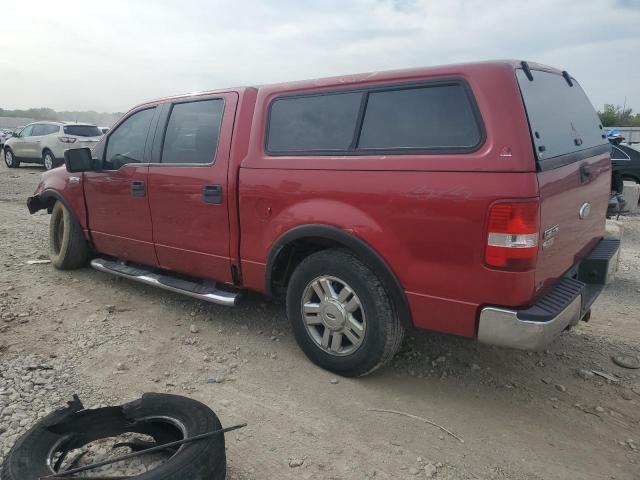 1FTPW14V68FB93059 - 2008 FORD F150 SUPERCREW RED photo 2