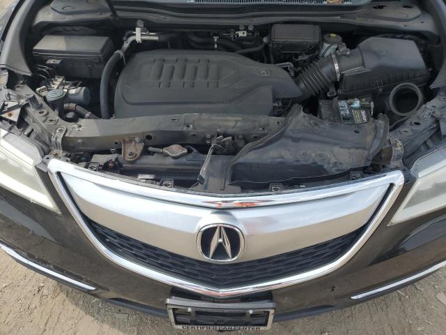 5FRYD4H22EB033559 - 2014 ACURA MDX BLACK photo 12