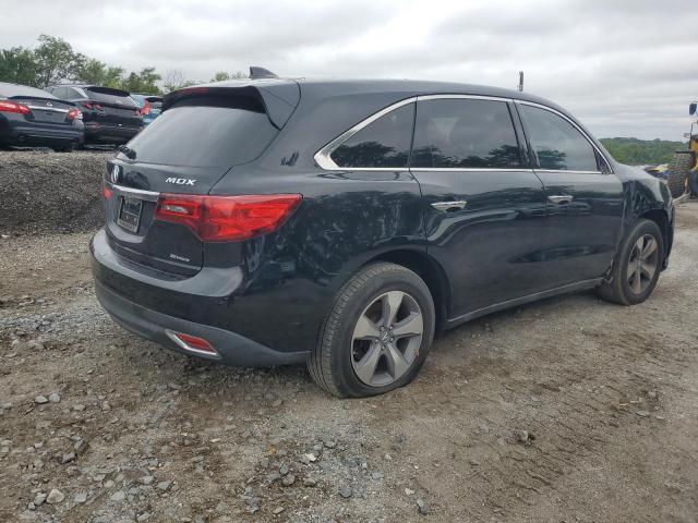 5FRYD4H22EB033559 - 2014 ACURA MDX BLACK photo 3