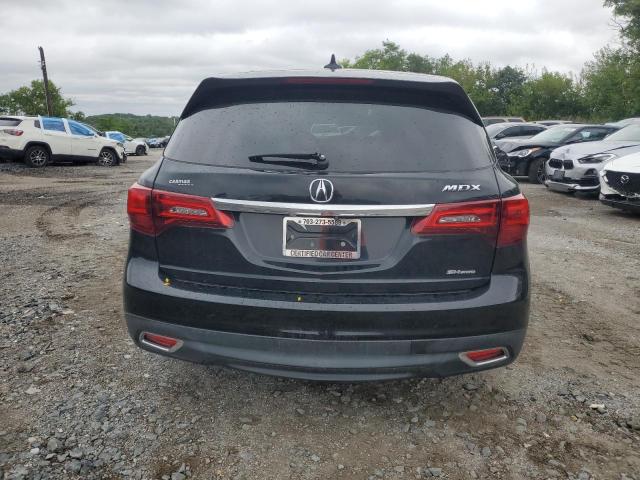 5FRYD4H22EB033559 - 2014 ACURA MDX BLACK photo 6