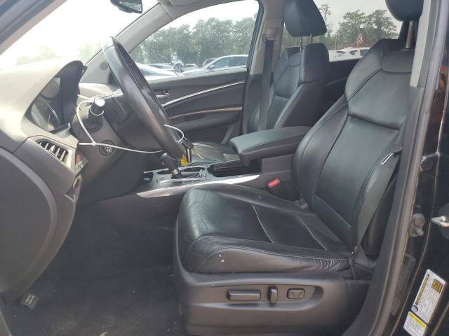 5FRYD4H22EB033559 - 2014 ACURA MDX BLACK photo 7