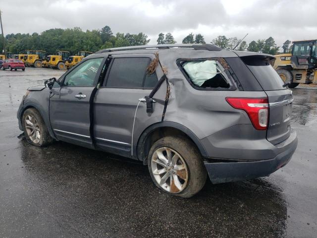 1FM5K7F91EGA47191 - 2014 FORD EXPLORER LIMITED SILVER photo 2