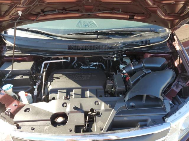 5FNRL5H99CB127706 - 2012 HOND ODYSSEY TOURING RED photo 12