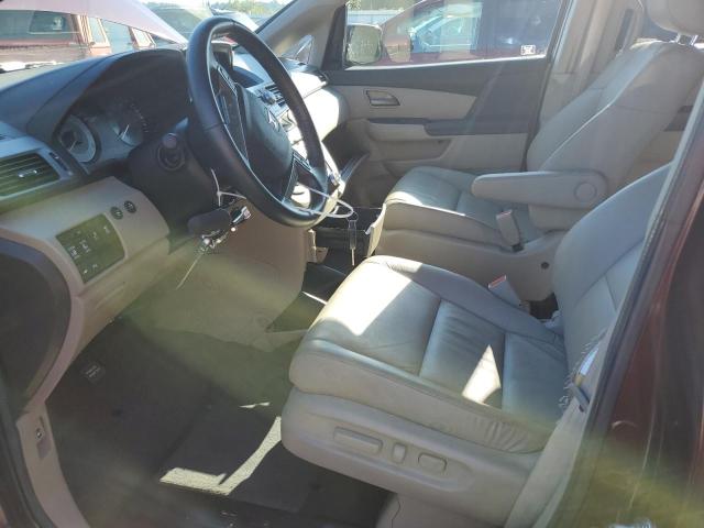 5FNRL5H99CB127706 - 2012 HOND ODYSSEY TOURING RED photo 7