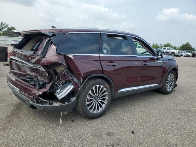 5LM5J7XC6LGL19614 - 2020 LINCOLN AVIATOR RESERVE 栗色 照片 3