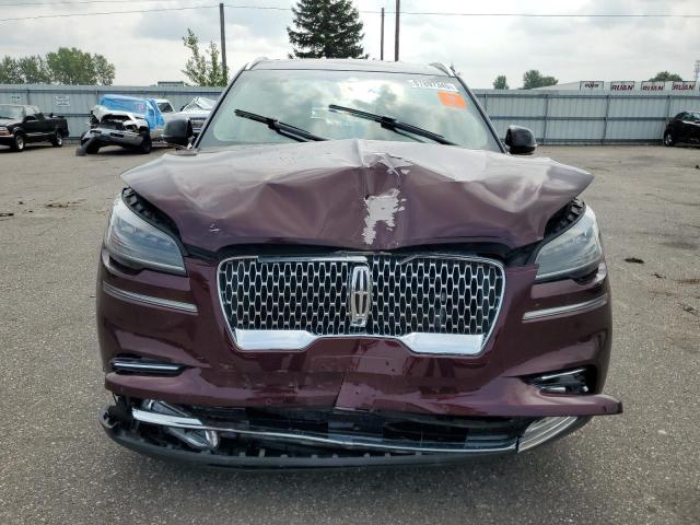 5LM5J7XC6LGL19614 - 2020 LINCOLN AVIATOR RESERVE 栗色 照片 5