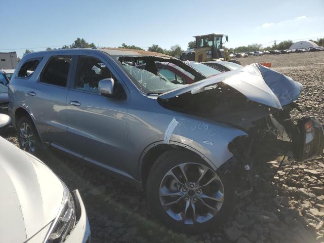 1C4RDJDG8KC744147 - 2019 DODGE DURANGO GT SILVER photo 4