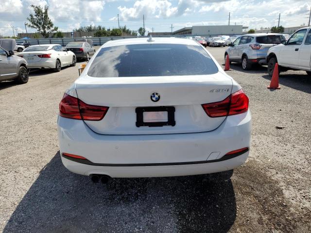 WBA4J1C54JBG78672 - 2018 BMW 430I GRAN COUPE WHITE photo 6