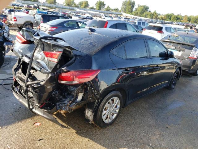 KMHD74LFXHU078208 - 2017 HYUNDAI ELANTRA SE BLACK photo 3