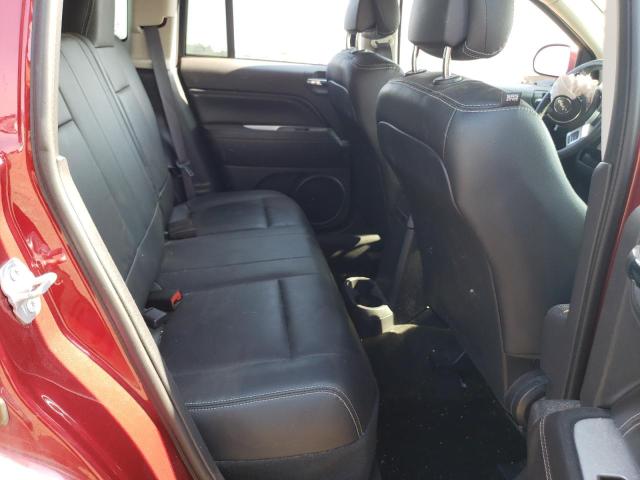1C4NJDEB7HD176391 - 2017 JEEP COMPASS LATITUDE RED photo 10