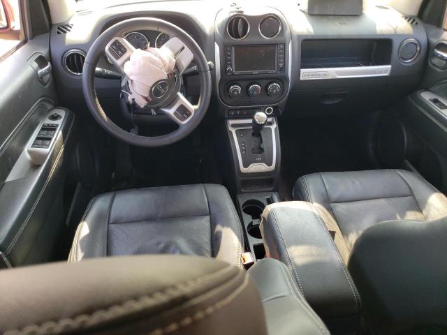 1C4NJDEB7HD176391 - 2017 JEEP COMPASS LATITUDE RED photo 8