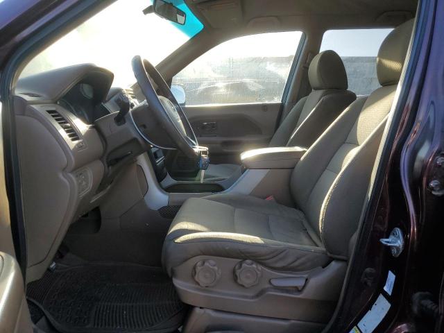 5FNYF28248B022521 - 2008 HONDA PILOT VP BURGUNDY photo 7