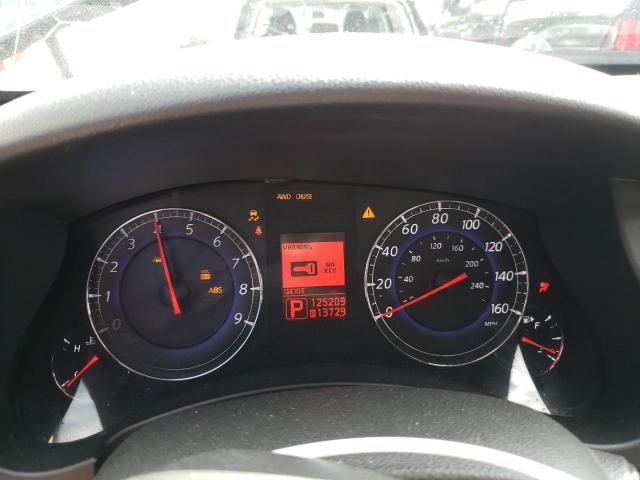 JNKAJ09F38M356552 - 2008 INFINITI EX35 BASE შავი ფოტო 9