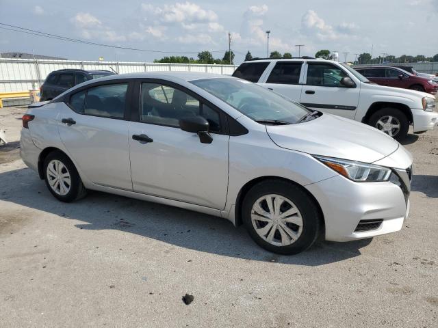 3N1CN8DV2ML810146 - 2021 NISSAN VERSA S SILVER photo 4