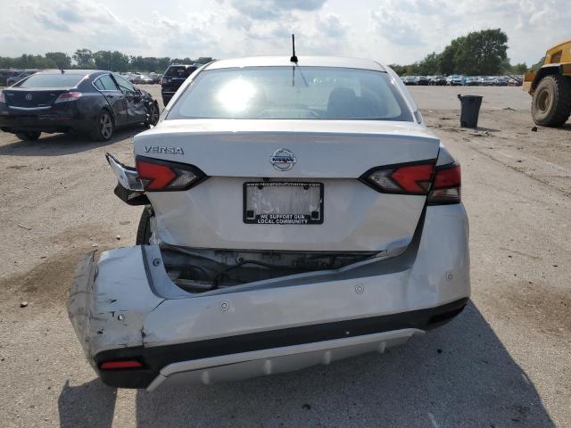 3N1CN8DV2ML810146 - 2021 NISSAN VERSA S SILVER photo 6