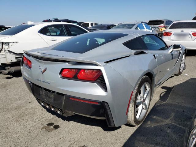 1G1YD2D70E5121690 - 2014 CHEVROLET CORVETTE STINGRAY 2LT SILVER photo 3