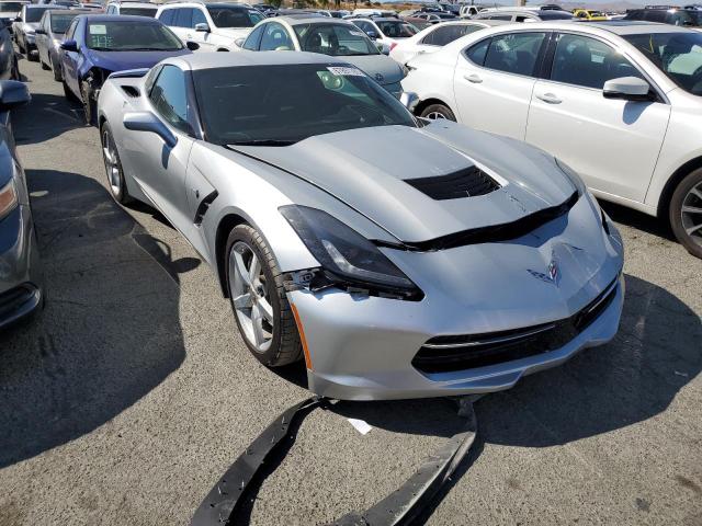 1G1YD2D70E5121690 - 2014 CHEVROLET CORVETTE STINGRAY 2LT SILVER photo 4