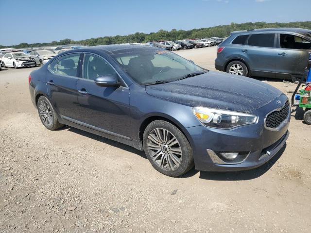 KNALN4D7XF5177158 - 2015 KIA CADENZA PREMIUM BLUE photo 4