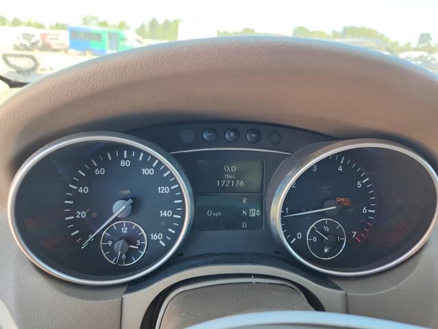 4JGBB86E88A308412 - 2008 MERCEDES-BENZ ML 350 BLACK photo 9