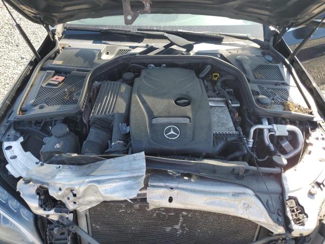 55SWF4KB2FU095409 - 2015 MERCEDES-BENZ C 300 4MATIC BLACK photo 11