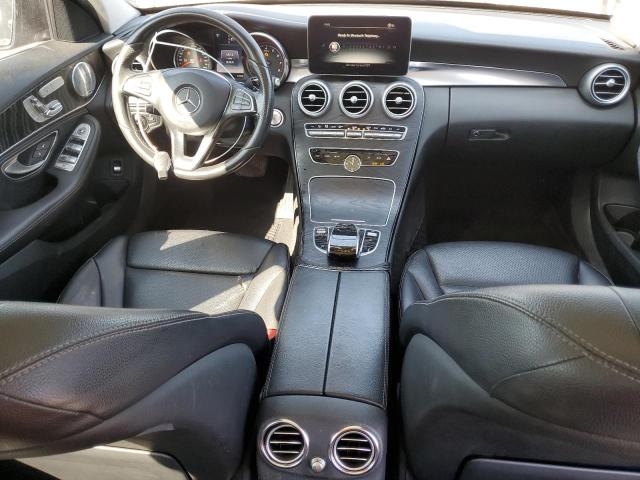 55SWF4KB2FU095409 - 2015 MERCEDES-BENZ C 300 4MATIC BLACK photo 8