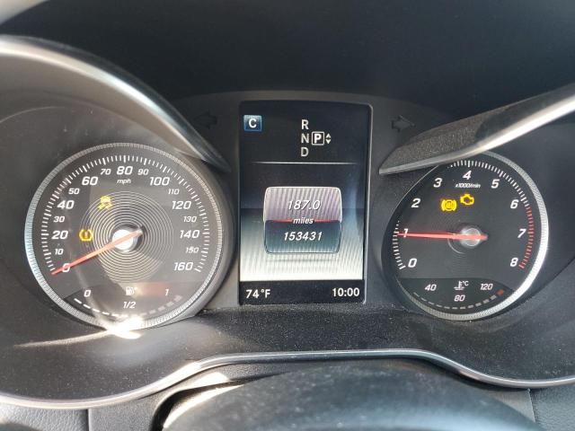 55SWF4KB2FU095409 - 2015 MERCEDES-BENZ C 300 4MATIC BLACK photo 9