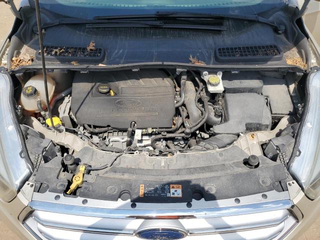 1FMCU9JD2HUD37034 - 2017 FORD ESCAPE TITANIUM Złoty zdjęcie 12