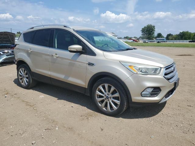 1FMCU9JD2HUD37034 - 2017 FORD ESCAPE TITANIUM Złoty zdjęcie 4