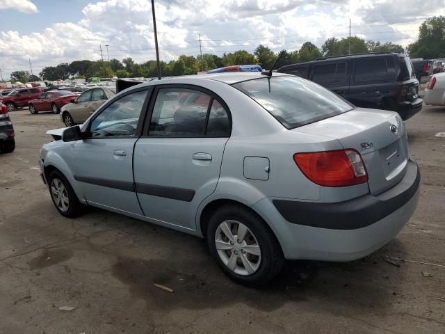 KNADE223496497518 - 2009 KIA RIO BASE TURQUOISE photo 2