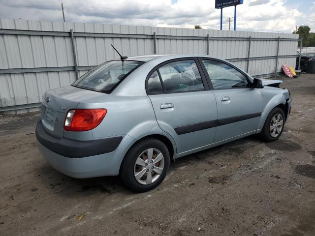 KNADE223496497518 - 2009 KIA RIO BASE TURQUOISE photo 3