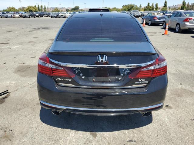 1HGCR3F96HA001820 - 2017 HONDA ACCORD TOURING BLACK photo 6