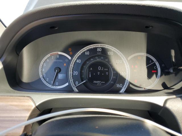 1HGCR3F96HA001820 - 2017 HONDA ACCORD TOURING BLACK photo 9