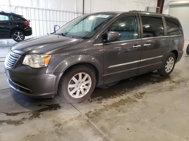 2C4RC1BG2FR596340 - 2015 CHRYSLER TOWN & COU TOURING GRAY photo 1