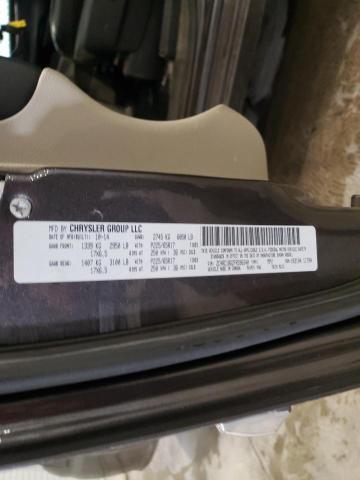 2C4RC1BG2FR596340 - 2015 CHRYSLER TOWN & COU TOURING GRAY photo 13