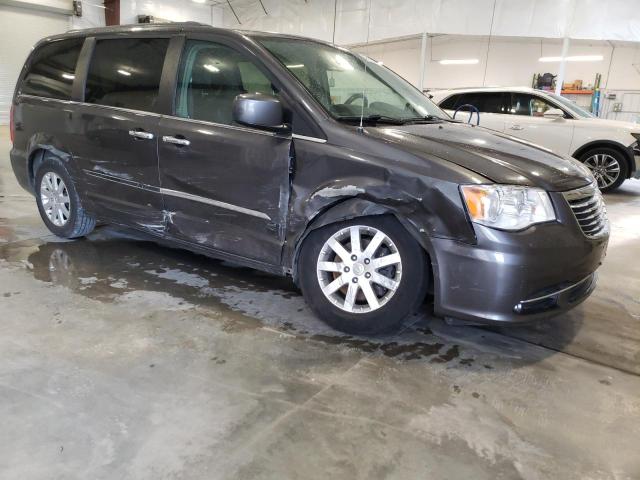 2C4RC1BG2FR596340 - 2015 CHRYSLER TOWN & COU TOURING GRAY photo 4