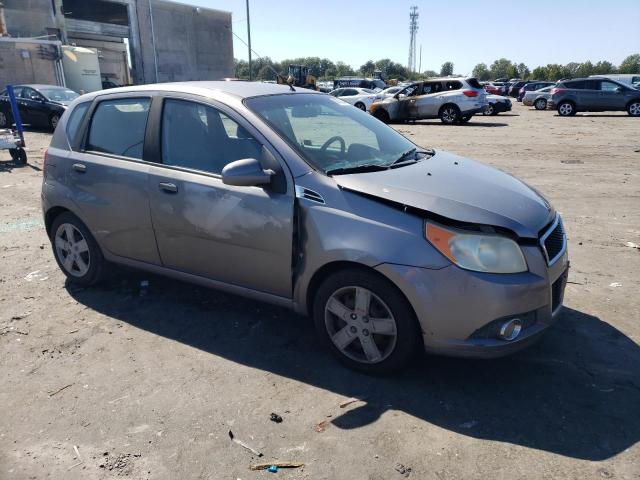 KL1TG66EX9B356513 - 2009 CHEVROLET AVEO LT GRAY photo 4