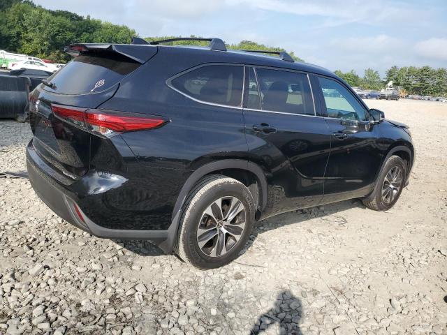 5TDHZRBH3LS050327 - 2020 TOYOTA HIGHLANDER XLE BLACK photo 3