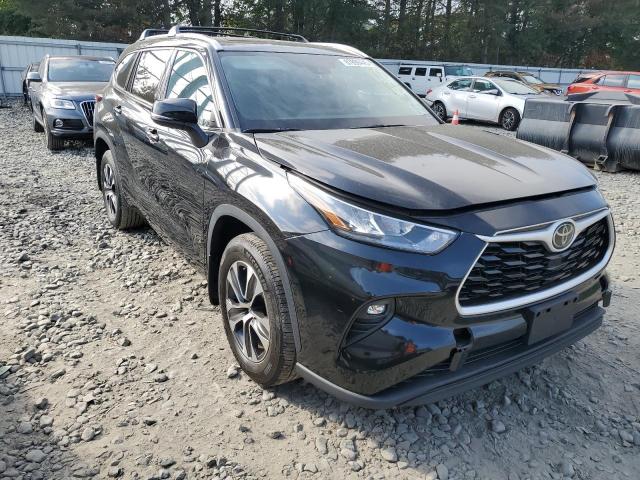 5TDHZRBH3LS050327 - 2020 TOYOTA HIGHLANDER XLE BLACK photo 4