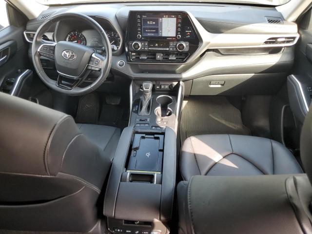 5TDHZRBH3LS050327 - 2020 TOYOTA HIGHLANDER XLE BLACK photo 8