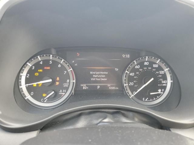 5TDHZRBH3LS050327 - 2020 TOYOTA HIGHLANDER XLE BLACK photo 9