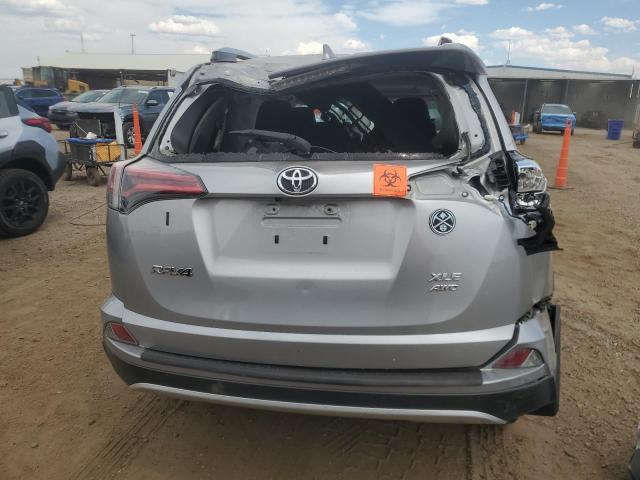 2T3RFREV8GW413241 - 2016 TOYOTA RAV4 XLE SILVER photo 6