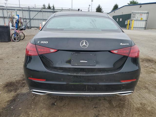 W1KAF4HB8SR248176 - 2025 MERCEDES-BENZ C 300 4MATIC BLACK photo 6