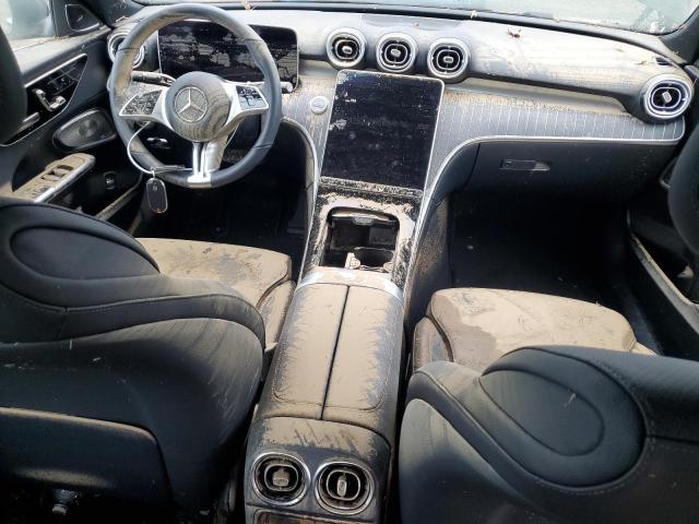 W1KAF4HB8SR248176 - 2025 MERCEDES-BENZ C 300 4MATIC BLACK photo 8