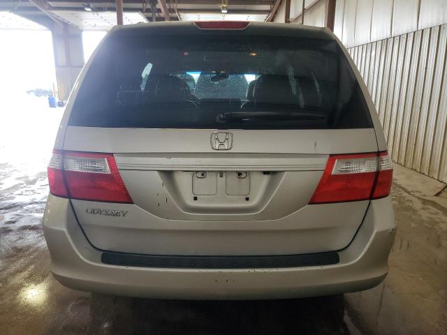 5FNRL38717B414711 - 2007 HONDA ODYSSEY EXL SILVER photo 6