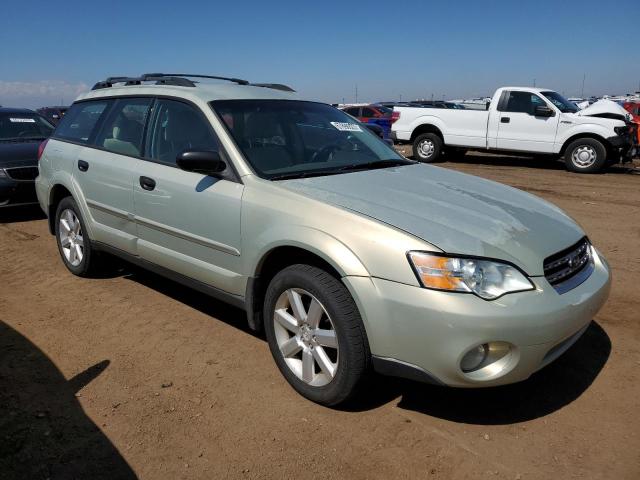 4S4BP61C267307410 - 2006 SUBARU LEGACY OUTBACK 2.5I TAN photo 4