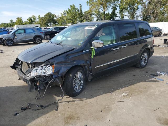 2C4RC1CG7DR767921 - 2013 CHRYSLER TOWN & COU TOURING L BLUE photo 1