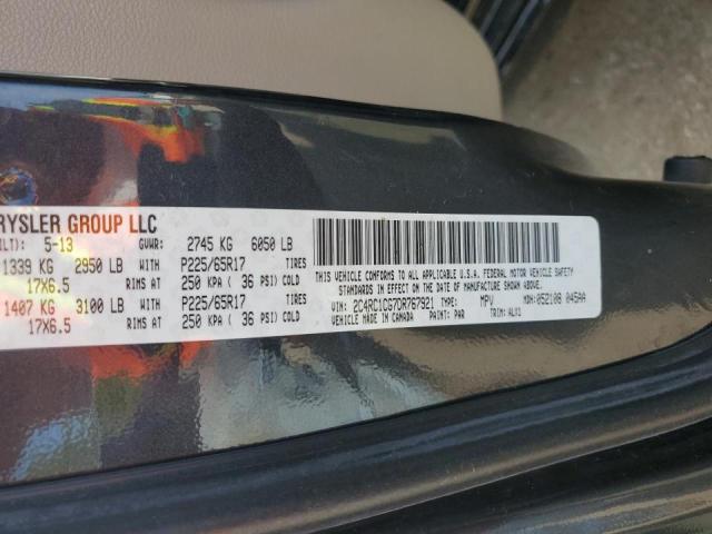 2C4RC1CG7DR767921 - 2013 CHRYSLER TOWN & COU TOURING L BLUE photo 14