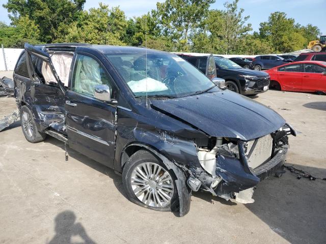 2C4RC1CG7DR767921 - 2013 CHRYSLER TOWN & COU TOURING L BLUE photo 4